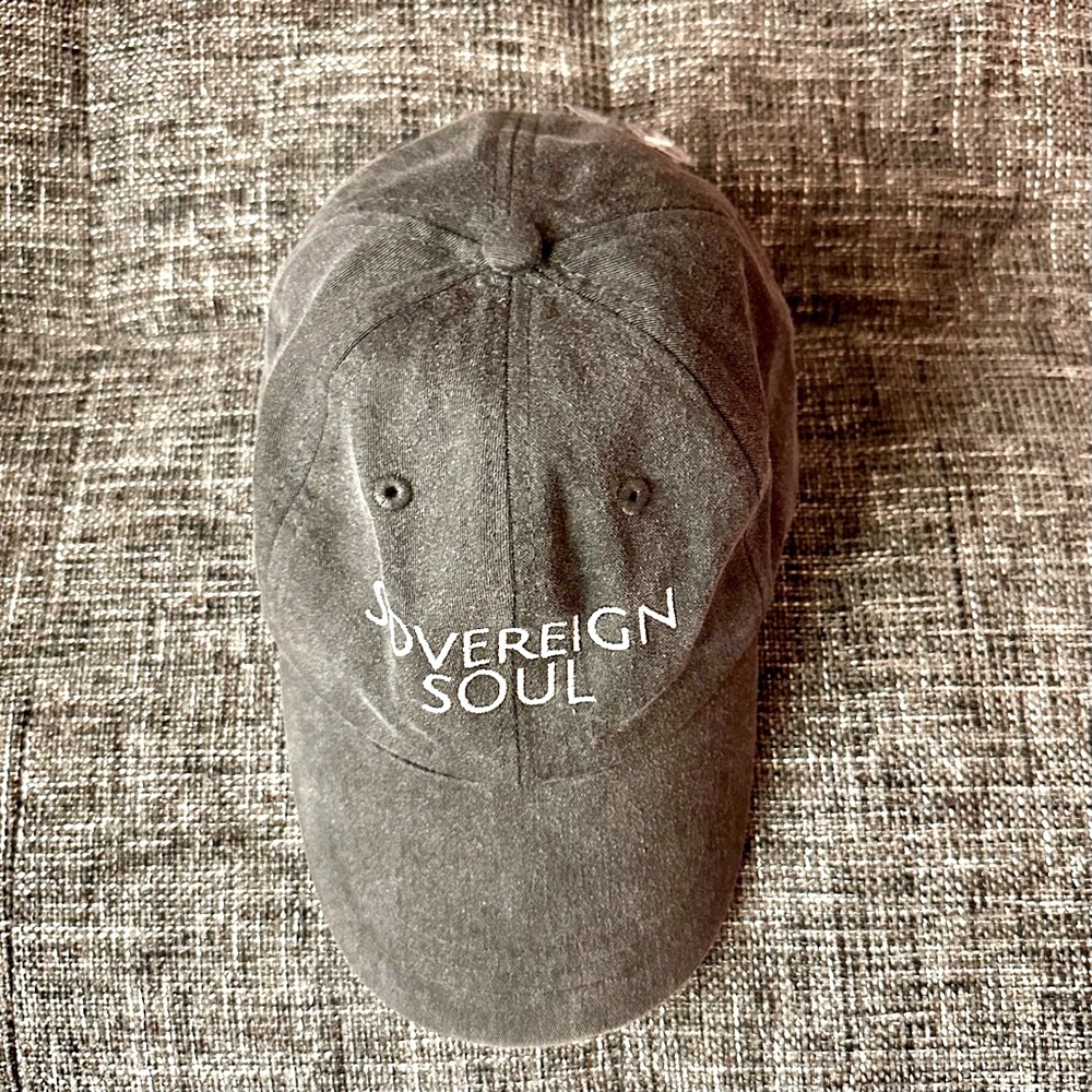 Unisex hat gray “Sovereign Soul”. NWT.
